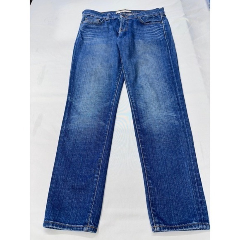 J Brand Womens Mid Rise Jeans Medium Wash Denim Size 28